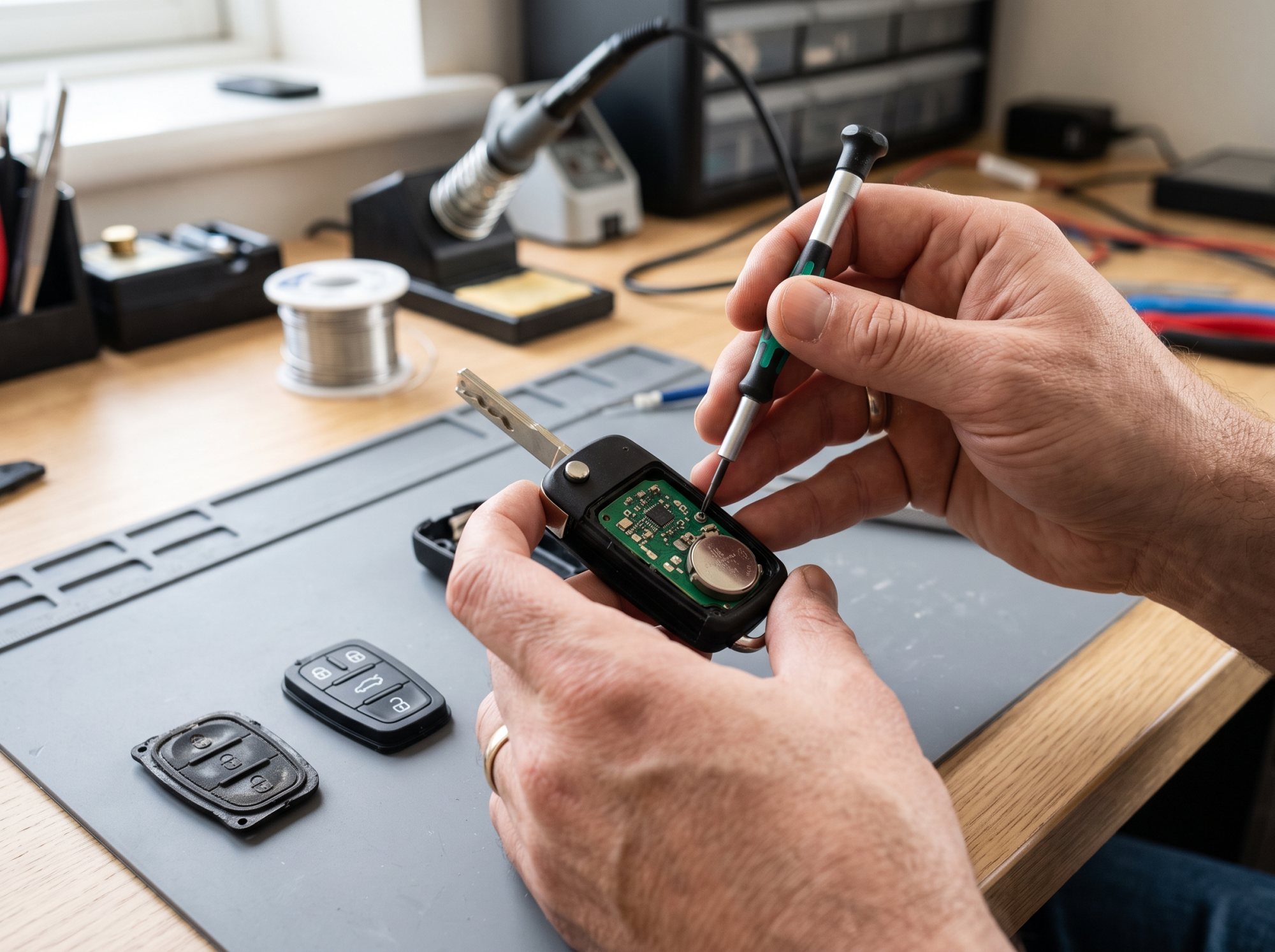Car key repair